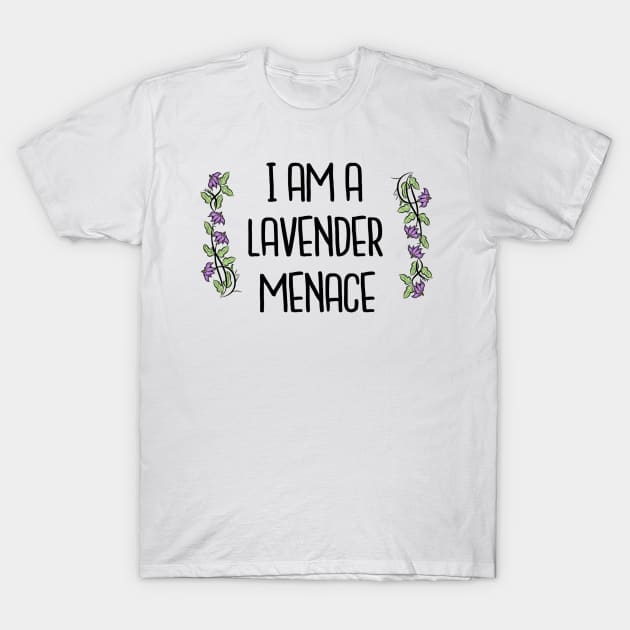 Lavender Menace T-Shirt by fumyi123